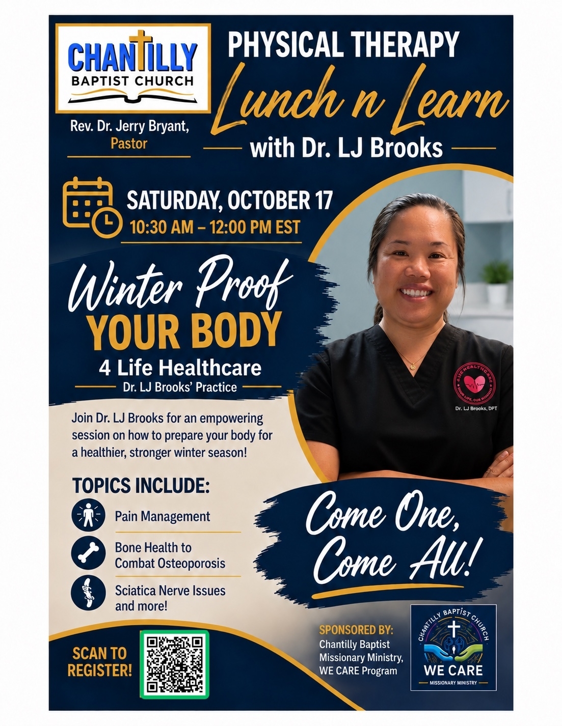 Missionary Ministry WE CARE, Winter Proof Your Body